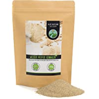Los mejores  - Pimienta blanca molida (250g)- pimienta blanca 100% natural- por supuesto sin aditivos- vegana- pimienta blanca en grano